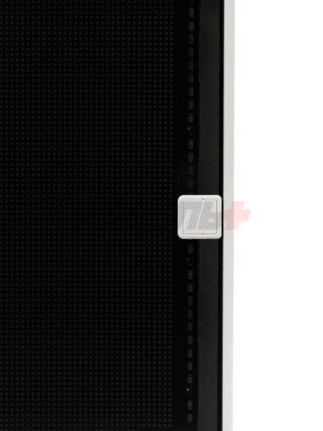 N48-ALFA IT, Щит навесной мультимедийный, 4 ряда, прозрач. дверца, IP40