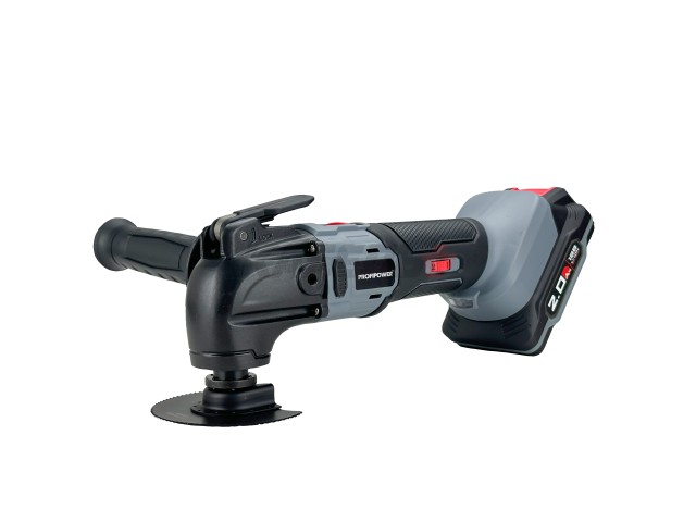 Аккумуляторный реноватор ProfiPower MKDTM-18V (2шт. 2.0Ач, 0-18000кол/мин., 4,0°. насадок 6шт, З/У, коробка) УЛУЧШЕННАЯ СЕРИЯ