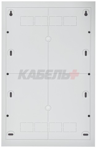 Корпус пластиковый ЩРН-П-36 черн. прозр. дверь IP41 GENERICA