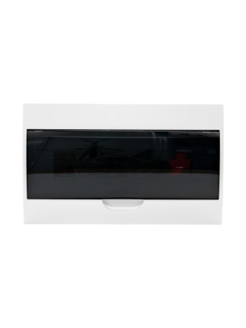 Корпус пластиковый ЩРН-П-18 черн. прозр. дверь IP41 GENERICA