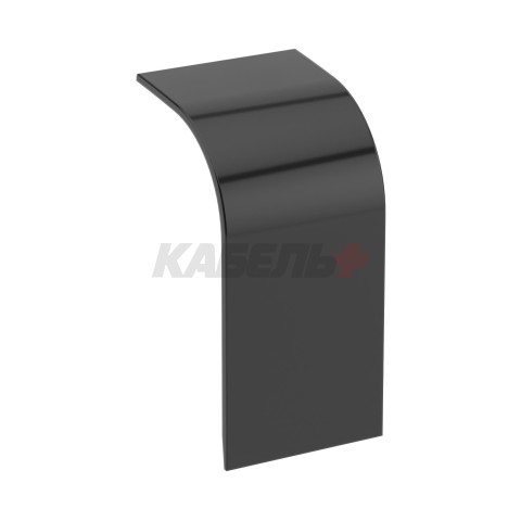 Накладка на стык профиля 90х50 мм, черная DKC