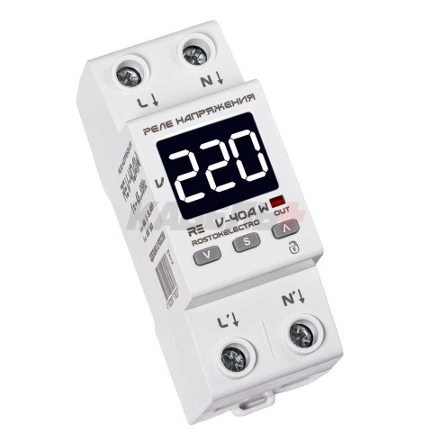 Реле напряжения RE V-40A W