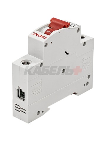 Автоматический выключатель YON max типа MD63S, 4,5кА, 1 полюс, хар-ка C, 40А DKC