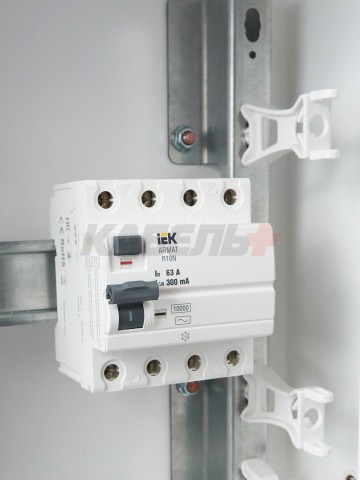 ARMAT Выключатель дифференциального тока R10N 4P 63А 300мА тип AC IEK