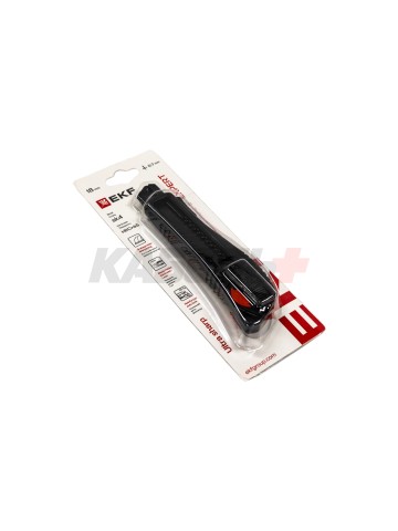 Нож строительно-монтажный 18 мм НСМ-50 (18мм)(SK4) Heavy Duty (до 25 кг) EKF Expert