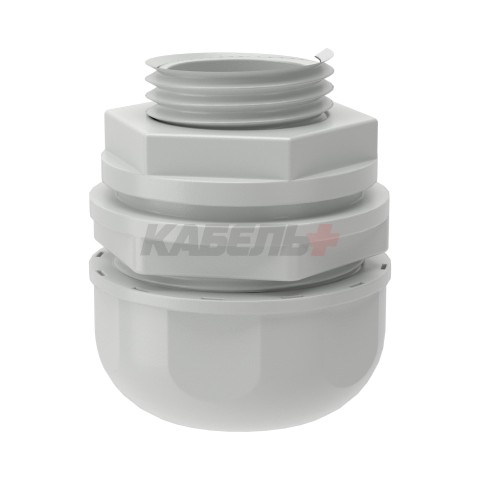 Переходник армированная труба-коробка, IP65, 1/2, д.16мм DKC