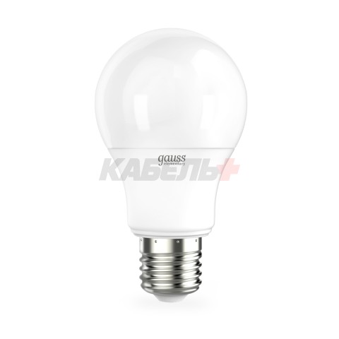 Лампа Gauss Elementary A60 12W 1130lm 3000K E27 LED 1/10/50