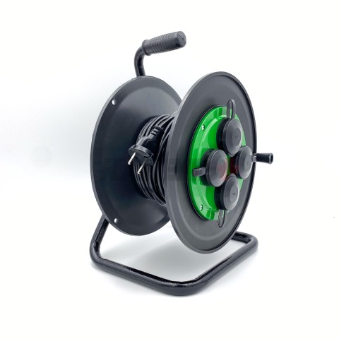 Удлинитель хозяйственный УХз-16-4-50-К с крышками (ПВС 3х1,5)