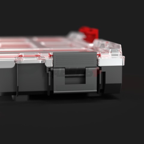 Ящик для инструментов Qbrick System ONE Organizer L, черный.