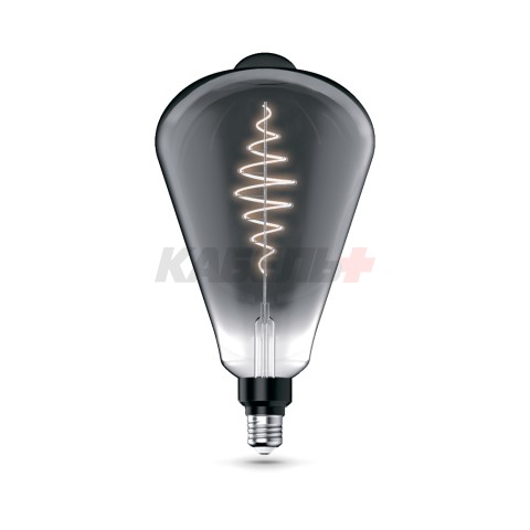 Лампа Gauss Filament ST164 8.5W 165lm 1800К Е27 gray flexible LED 1/6