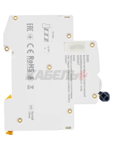 ARMAT Дифавтомат B06S 1P+NP C13 30мА тип A (18мм) IEK