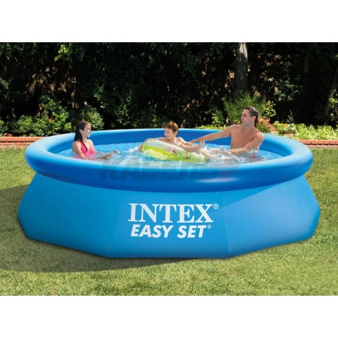 28122NP Бассейн надувной круглый EASY SET 305х76см с фильтр-насосом 1250 л/ч INTEX