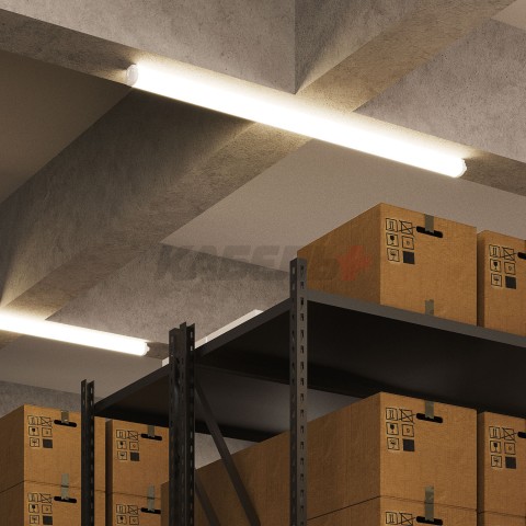 Светильник светодиодный Gauss IP65 1190*40*30мм 36Вт 3600lm 4000К 185-265V ULTRACOMPACT линейный матовый 1/20