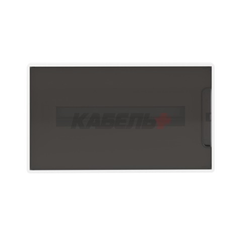 Щиток 18 мод встраиваемый для полых стен FRAME, белый, с тонированной дверцей, с 2 шинами PEN на 8 и 10 отв. DKC