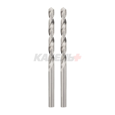 Сверло по металлу 3,5х70х39мм (HSS), DIN 338, 2 шт. в упаковке KRANZ