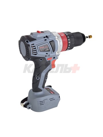 Аккумуляторная дрель бесщеточная ударная ProfiPower MKDHP-18V (без акб,18В, 80Нм, 2 скорости,магнитная бита,рукоятка,в коробке)