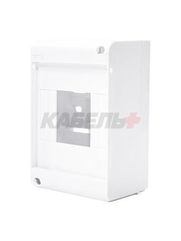 UNION Mini Корпус пластиковый КМПн-4 IP20 без двери белый IEK