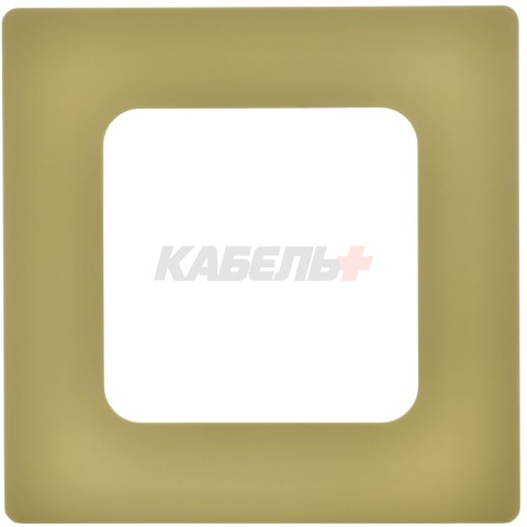 FLITE Рамка 1-местная РУ-1-К-ФлО оливковый IEK