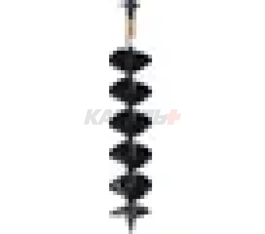Шнек для каменистого, твердого и мерзлого грунта, двухзаходный BURAN HARDDRILL 150х800 (800мм)