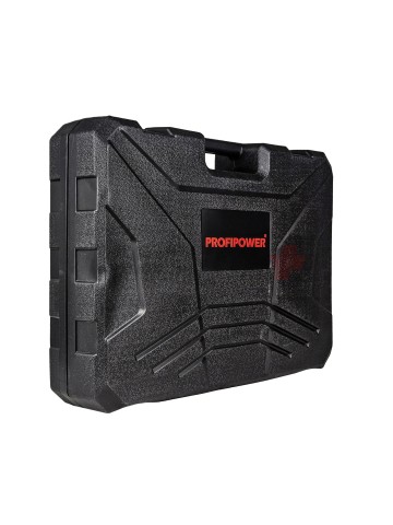 Аккумуляторный бесщеточный E0247 НАБОР 3в1 PROFIPOWER ProfiSet-3E18 (Li-ion-2шт, 4Ач, З/У, кейс, E0080,T0056, T0058)