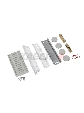 TEKFOR Корпус пластиковый КМПн-6 IP65 черная прозрачная дверь IEK