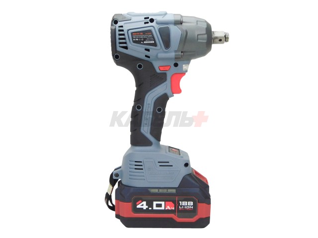 Аккумуляторный гайковерт бесщеточный импульсный ProfiPower MKDTW-18B (Li-ion-2шт, 4.0Ач, 330Нм, З/У, кейс)