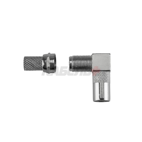 Переходник угловой гнездо F – гнездо TV PROconnect