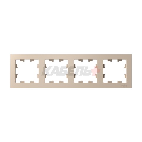 ATLASDESIGN 4-постовая РАМКА, универсальная, ПЕСОЧНЫЙ