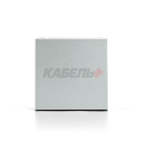 ARTGALLERY 1-клавишный ПЕРЕКЛЮЧАТЕЛЬ IP44, 10АХ, механизм, АЛЮМИНИЙ