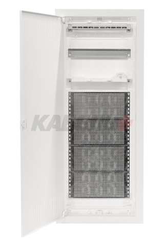 U60, Щит встраиваемый комбинированный 5/1 с металл. дверцей, IP30