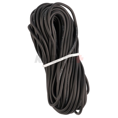 Провод автомобильный ПГВА/ПВАМ 1х0,75мм, черный, мини-бухта 10м REXANT