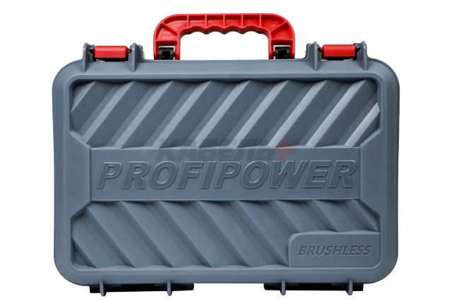 Аккумуляторная бесщеточная МИНИ УШМ PROFIPOWER DGA-18B (18В, 76мм, Li-ion-2шт, 2.0Ач, 0-20000об/мин, З/У,в кейсе)