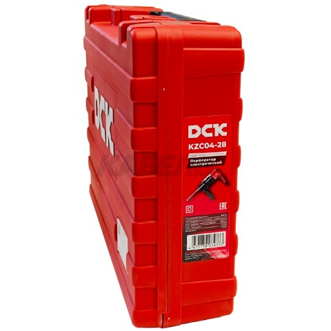 Перфоратор SDS-Plus KZC04-28 (820 Вт / 3.3 Дж / 28 мм / Кейс), DCK