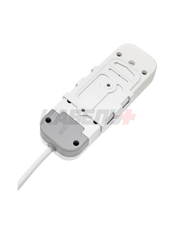 EL-BI,Myra,удлинитель 3гн3м б/з белый,527-110203-360