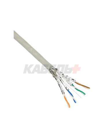ITK Витая пара S/FTP кат.6A 4х2х23AWG solid PVC серый (305м)