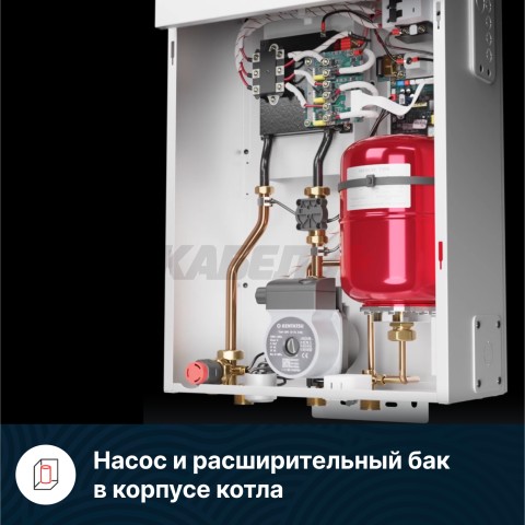 Электрический одноконтурный настенный котел NOBBY ELECTRO KBO-09, 9.5 кВт