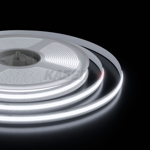 00-513 Светодиодная лента 24В, 14/4 Вт/м, smd5050, CCT 60 д/м, IP20, 900 Лм/м, ширина подложки 10мм, 5м, 3000K+6500К.