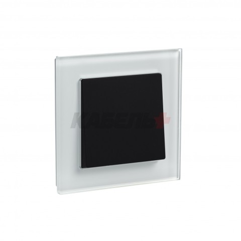 ATLASDESIGN NATURE 1-постовая РАМКА, МАТОВОЕ ОРГАНИЧЕСКОЕ СТЕКЛО БЕЛЫЙ