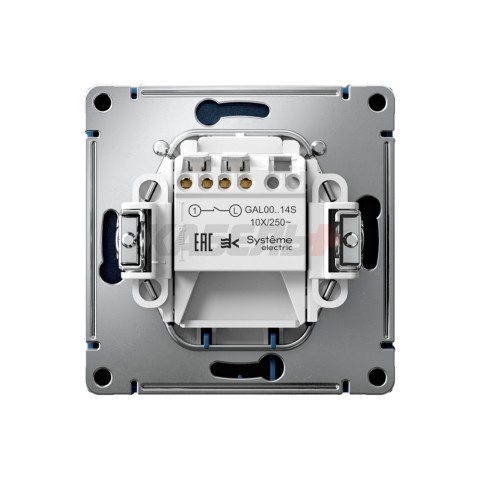 ARTGALLERY ВЫКЛЮЧАТЕЛЬ карточный 10А, без задержки времени, быстр.клемм., АКВАМАРИН