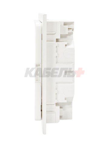 Щит скрытой установки 12 мест, винтовые клеммы, (257х318х72), IP-40 // Hager - Golf (Белая дверь)