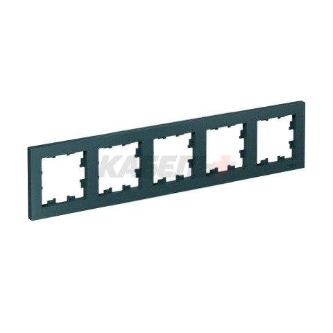 ATLASDESIGN 5-постовая РАМКА, универсальная, ИЗУМРУД