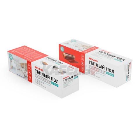 Саморегулирующийся пленочный теплый пол Extrema 220 4м², 0,5х8м, 880Вт REXANT