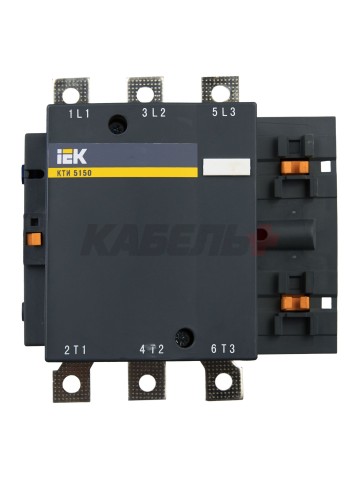 Контактор КТИ-5150 150А 230В/АС3 IEK