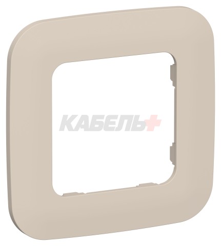 FLITE Рамка 1-местная РУ-1-А-ФлЛ льняной IEK