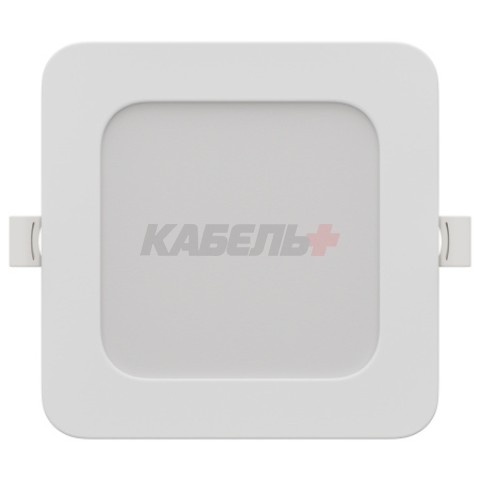 06-167 Панель светодиодная встраиваемая, 3 ССT, 15Вт, 230В/50Гц, 1200лм, 3000-4000-6500К, IP44, 145х145х26мм, квадрат, белый, посадочное отверстие Ø 120-135мм