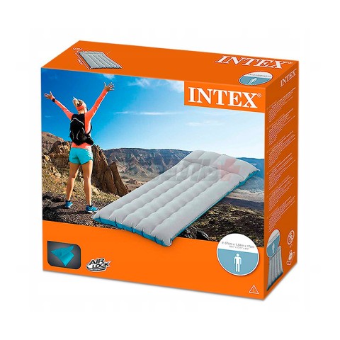 67997 Матрас туристический 67х184х17 см INTEX