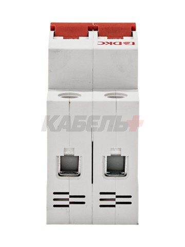 Автоматический выключатель YON max типа MD63N, 6кА, 2 полюса, хар-ка C, 25А DKC