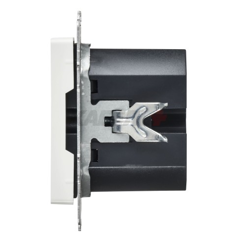 BRITE Розетка USB A+C 45Вт высокоскоростная зарядка РЮ11-2-БрБ белый IEK