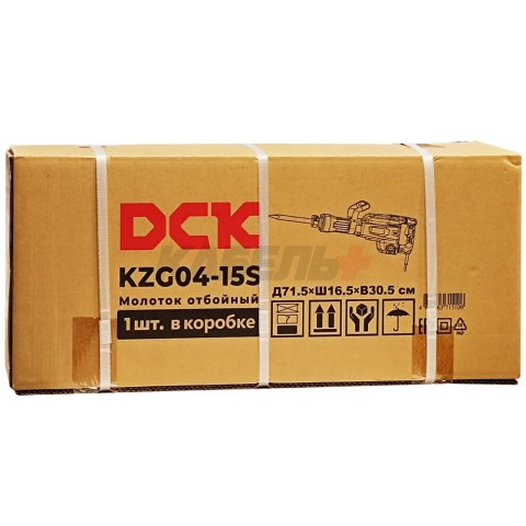 Отбойный молоток HEX 30 KZG04-15S (1700 Вт / 40 Дж / HEX 30 / AVT / Кейс), DCK