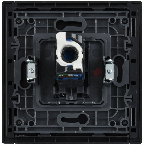 FORTE&PIANO Розетка компьютерная RJ45 кат.6 FP231M металл белый IEK
